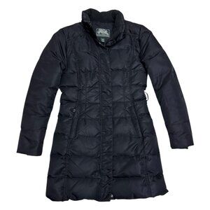 ROOTS Vintage Y2K Down Fill Winter Puffer Parka Jacket Coat Womens Medium